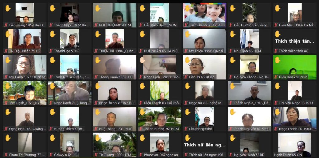 khóa tu học online 2025 